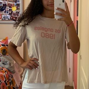 PACSUN Oversized Los Angeles 1980 top